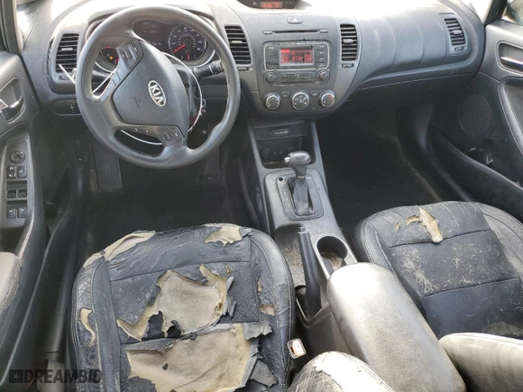 2014 Kia Forte LX with VIN KNAFK4A61E5190333, listed as a Copart auction lot 50500195 with 176,912 mi miles and Salvage Title. Bid and sale history available at carsss.com. Image 8.