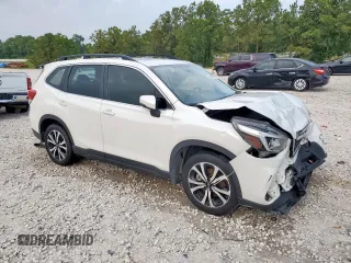2020 Subaru Forester Limited with VIN JF2SKASC4LH589979, listed as a Copart auction lot 56675725 with 69,104 mi miles and Salvage title. Bid and sale history available at DreamBid. Image 4.