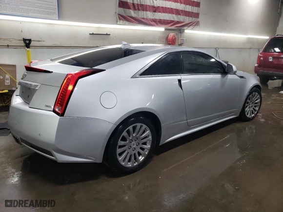 2013 Cadillac CTS Coupe Premium with VIN 1G6DS1E38D0106063, listed as a Copart auction lot 83963064 with 134,771 mi miles and Salvage Title. Bid and sale history available at carsss.com. Image 3.