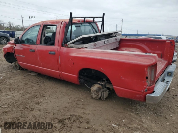 2004 Dodge Ram 2500 SLT with VIN 3D7KA28C94G272361, listed as a Copart auction lot 42978815 with 0 mi miles and Salvage Title. Bid and sale history available at carsss.com. Image 3.