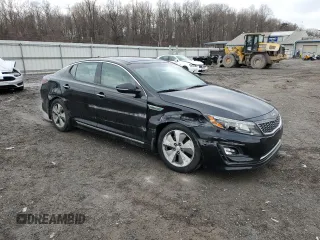2016 Kia Optima Hybrid EX with VIN KNAGN4AD8G5093465, listed as a Copart auction lot 43966075 with 108,599 mi miles and Salvage Title. Bid and sale history available at carsss.com. Image 4.