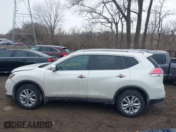 2016 Nissan Rogue SL with VIN 5N1AT2MV8GC810347, listed as a IAAI auction lot 41654575 with 102,662 mi miles and . Bid and sale history available at DreamBid. Image 14.