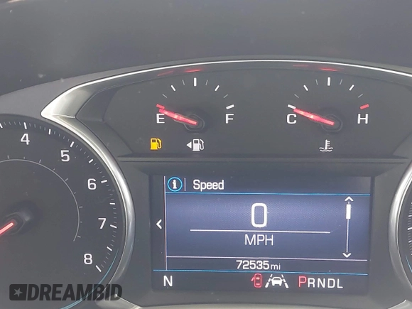 2020 Chevrolet Equinox LT with VIN 3GNAXKEV3LS606963, listed as a IAAI auction lot 41611757 with 72,535 mi miles and . Bid and sale history available at carsss.com. Image 7.