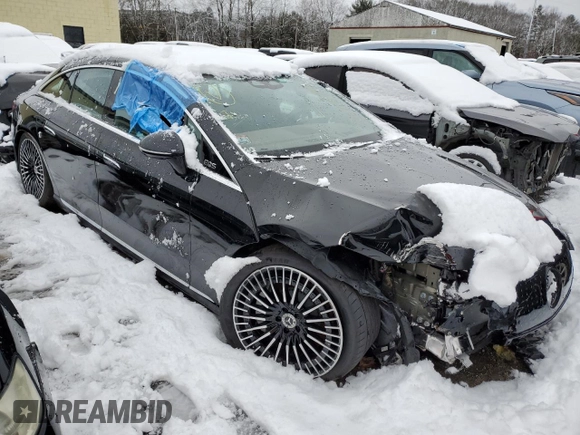 2023 Mercedes-Benz EQS 450 z VIN W1KCG2EB7PA023543, wystawiony jako Copart lot #82718293 z przebiegiem Nie podano mil oraz . Historia ofert i sprzedaży dostępna na DreamBid. Obrazek 4.