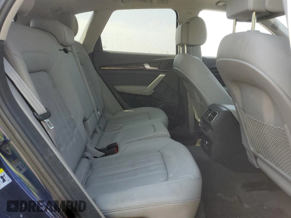 2018 Audi Q5 Premium Plus with VIN WA1BNAFY2J2021039, listed as a Copart auction lot 59170795 with 64,539 mi miles and Salvage title. Bid and sale history available at DreamBid. Image 10.