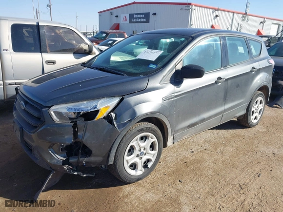 2017 Ford Escape S with VIN 1FMCU0F7XHUA93552, listed as a IAAI auction lot 41456973 with 214,856 mi miles. Bid and sale history available at carsss.com. Image 17.