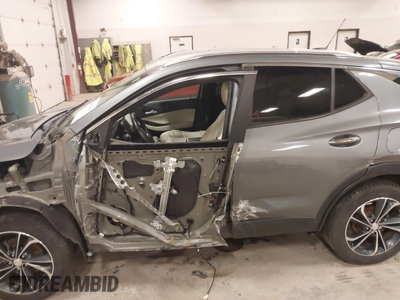 2021 Buick Encore GX Select with VIN KL4MMESL7MB164781, listed as a IAAI auction lot 41847997 with 83,368 mi miles and . Bid and sale history available at DreamBid. Image 14.