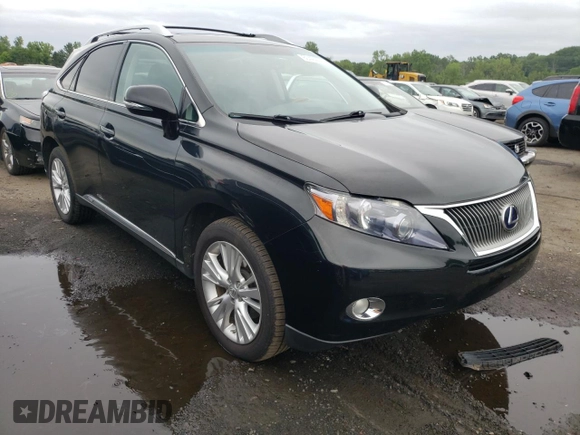 2010 Lexus RX 450h with VIN JTJBC1BA5A2402093, listed as a Copart auction lot 60424605 with 190,543 mi miles and Clean title. Bid and sale history available at DreamBid. Image 4.