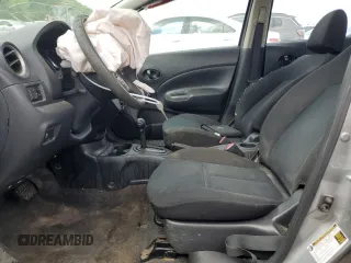 2015 Nissan Note S Plus with VIN 3N1CE2CP4FL358672, listed as a Copart auction lot 52916195 with Not Provided miles and Salvage Title. Bid and sale history available at DreamBid. Image 7.
