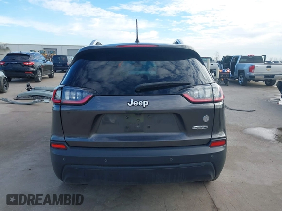 2020 Jeep Cherokee Latitude Plus with VIN 1C4PJLLB5LD639711, listed as a IAAI auction lot 41261752 with 35,609 mi miles. Bid and sale history available at carsss.com. Image 17.