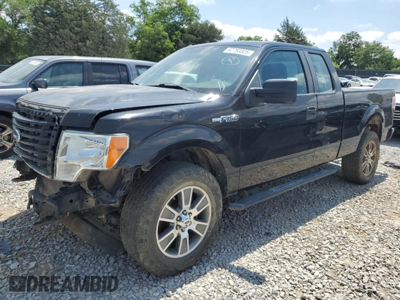 2014 Ford F-150 XL with VIN 1FTFX1EF4EFB93850, listed as a Copart auction lot 62783325 with 93,069 mi miles and Clean title. Bid and sale history available at DreamBid. Image 1.