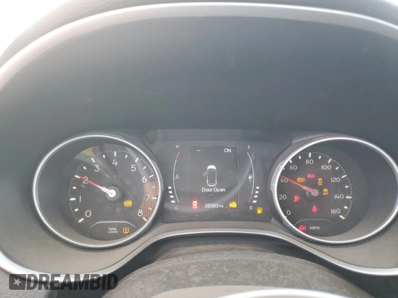 2019 Jeep Compass Sport with VIN 3C4NJCAB8KT622274, listed as a Copart auction lot 55503185 with 36,083 mi miles and Clean title. Bid and sale history available at DreamBid. Image 9.
