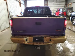 2002 GMC Sonoma SLS with VIN 1GTDT13WX2K204598, listed as a Copart auction lot 84615234 with 163,937 mi miles and Clean Title. Bid and sale history available at carsss.com. Image 6.