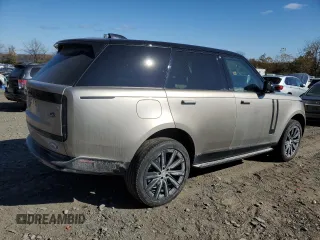 2023 Land Rover Range Rover SE with VIN SALKP9FU6PA019751, listed as a Copart auction lot 76488664 with 23,969 mi miles and Salvage Title. Bid and sale history available at carsss.com. Image 3.