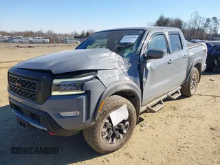 2022 Nissan Frontier S with VIN 1N6ED1EK9NN664184, listed as a IAAI auction lot 41333630 with 39,602 mi miles. Bid and sale history available at carsss.com. Image 17.