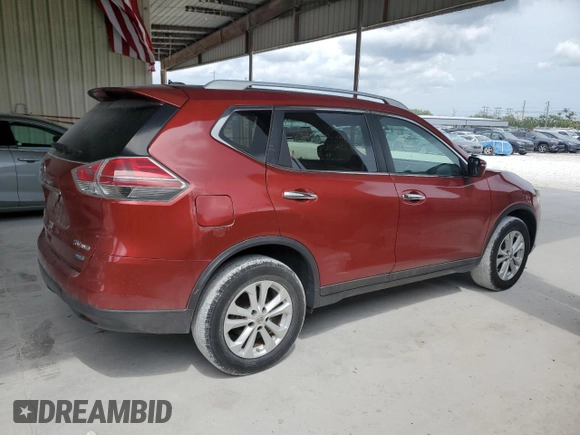 2014 Nissan Rogue S with VIN 5N1AT2MV1EC750697, listed as a Copart auction lot 48707525 with 232,299 mi miles and Clean Title. Bid and sale history available at carsss.com. Image 3.
