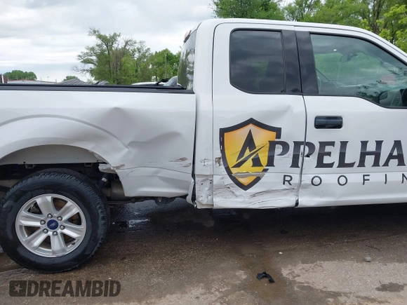 2018 Ford F-150 XL with VIN 1FTEX1CP8JKE25780, listed as a IAAI auction lot 42173737 with 114,454 mi miles and . Bid and sale history available at DreamBid. Image 6.