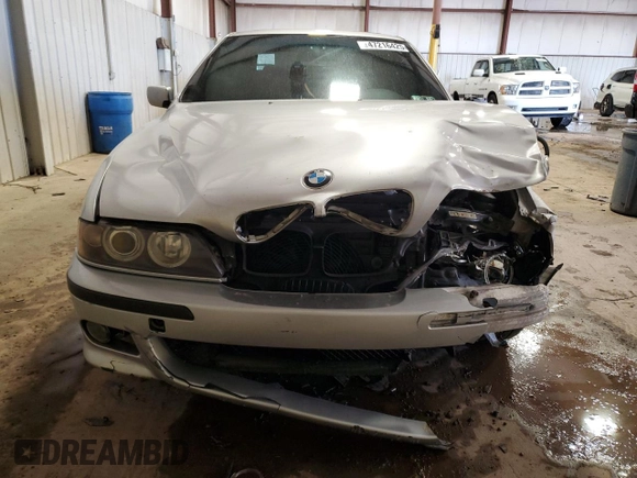 1999 BMW 5 Series 540i with VIN WBADN5333XGC91598, listed as a Copart auction lot 47216425 with 174,232 mi miles and Salvage Title. Bid and sale history available at carsss.com. Image 5.
