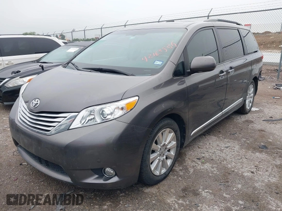 2011 Toyota Sienna XLE AAS with VIN 5TDYK3DC9BS158209, listed as a IAAI auction lot 42163526 with 107,385 mi miles and . Bid and sale history available at DreamBid. Image 20.
