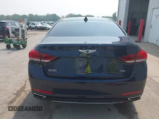 2018 Genesis G80 3.8L with VIN KMHGN4JE3JU246872, listed as a IAAI auction lot 42436770 with 66,022 mi miles and . Bid and sale history available at DreamBid. Image 17.