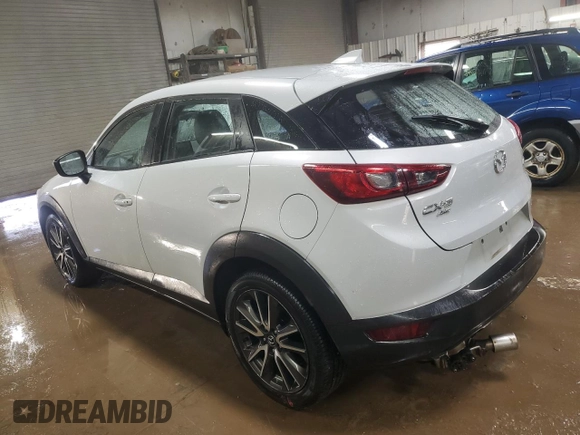 2017 Mazda CX-3 Touring with VIN JM1DKFC76H0161813, listed as a Copart auction lot 50931135 with 133,561 mi miles and Salvage Title. Bid and sale history available at carsss.com. Image 2.