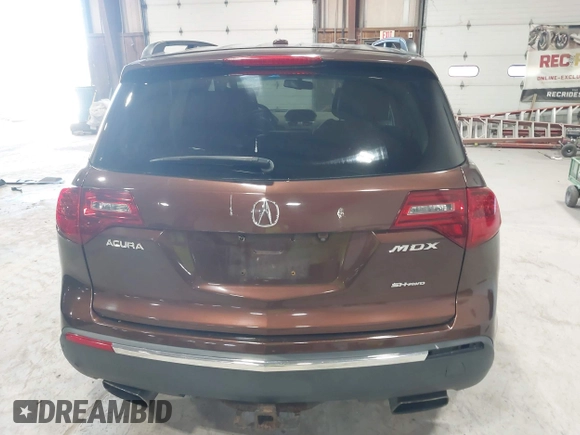 2011 Acura MDX Tech Pkg with VIN 2HNYD2H66BH541588, listed as a IAAI auction lot 42002712 with 216,298 mi miles. Bid and sale history available at carsss.com. Image 16.