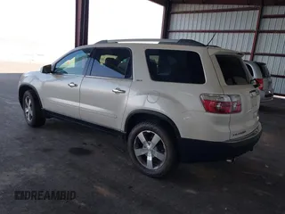 2012 GMC Acadia SLT1 with VIN 1GKKVRED7CJ313012, listed as a IAAI auction lot 39989533 with 146,608 mi miles and . Bid and sale history available at carsss.com. Image 3.