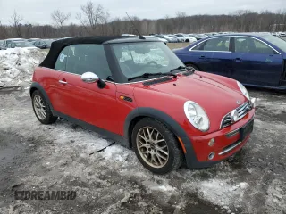 2005 MINI Convertible with VIN WMWRF33575TG12426, listed as a Copart auction lot 44856745 with Not provided miles and Clean title. Bid and sale history available at DreamBid. Image 4.
