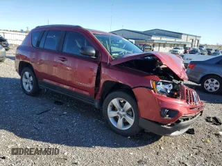 2016 Jeep Compass Sport with VIN 1C4NJDBB0GD713069, listed as a Copart auction lot 80003774 with 92,872 mi miles and Salvage title. Bid and sale history available at DreamBid. Image 4.