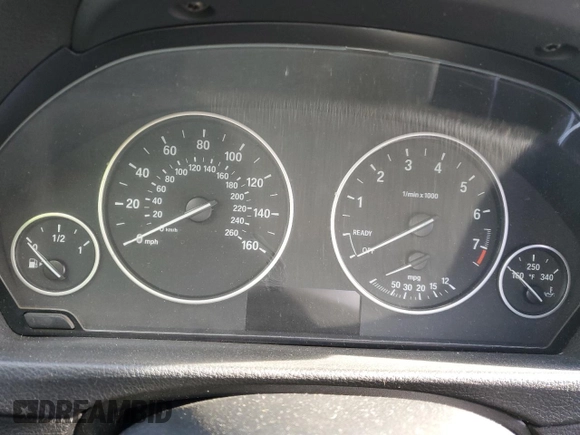 2015 BMW 3 Series 320i xDrive with VIN WBA3C3G52FNS73988, listed as a Copart auction lot 45341345 with Not Provided miles and Clean Title. Bid and sale history available at carsss.com. Image 9.