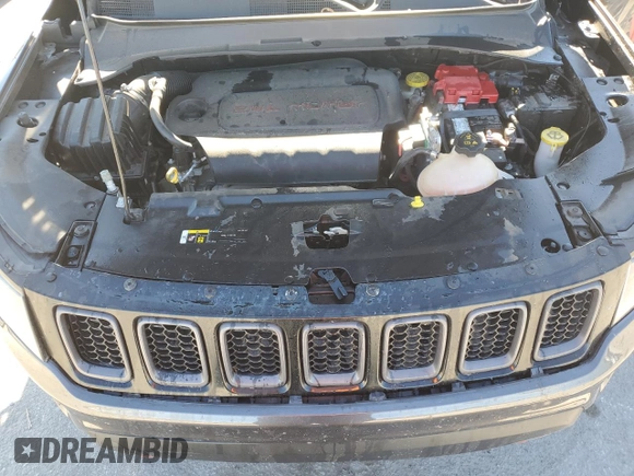 2021 Jeep Compass Trailhawk with VIN 3C4NJDDB3MT564983, listed as a Copart auction lot 76310514 with 77,585 mi miles and Non repairable. Bid and sale history available at DreamBid. Image 12.