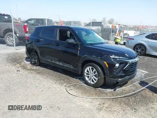 2025 Chevrolet TrailBlazer LS with VIN KL79MMSP8SB065034, listed as a IAAI auction lot 41811431 with Not Provided miles and . Bid and sale history available at DreamBid. Image 1.