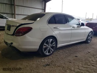 2015 Mercedes-Benz C-Class C 300 with VIN 55SWF4JB6FU082258, listed as a Copart auction lot 83518404 with 122,865 mi miles and Salvage Title. Bid and sale history available at carsss.com. Image 3.