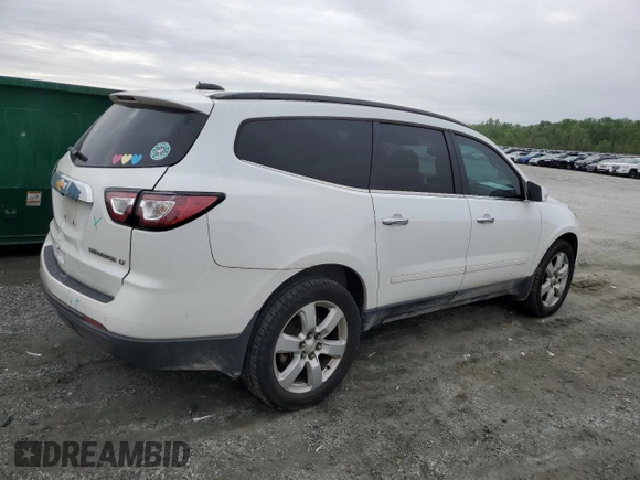 2016 Chevrolet Traverse LT with VIN 1GNKRGKD3GJ171909, listed as a Copart auction lot 51115005 with 177,160 mi miles and Salvage Title. Bid and sale history available at carsss.com. Image 3.