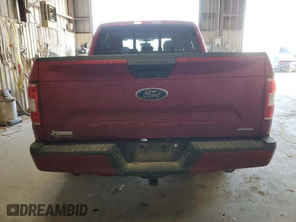 2020 Ford F-150 XL with VIN 1FTEW1CP3LKD96209, listed as a Copart auction lot 52708015 with 126,828 mi miles and Salvage Title. Bid and sale history available at carsss.com. Image 6.