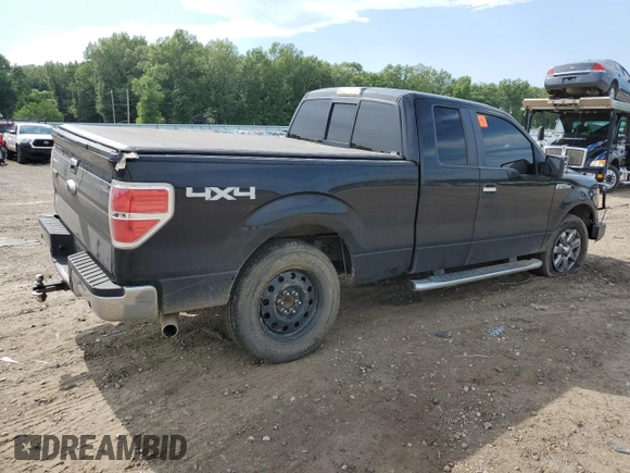 2014 Ford F-150 XL with VIN 1FTFX1EF7EFC61901, listed as a Copart auction lot 59619545 with 148,930 mi miles and Salvage title. Bid and sale history available at DreamBid. Image 3.