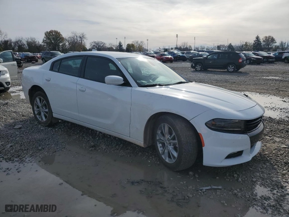2022 Dodge Charger SXT with VIN 2C3CDXJG6NH245074, listed as a Copart auction lot 79961294 with 27,844 mi miles and Salvage Title. Bid and sale history available at carsss.com. Image 4.