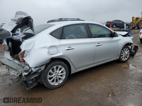 2017 Nissan Sentra S with VIN 3N1AB7AP8HY338639, listed as a Copart auction lot 53784335 with 121,369 mi miles and Salvage Title. Bid and sale history available at DreamBid. Image 3.