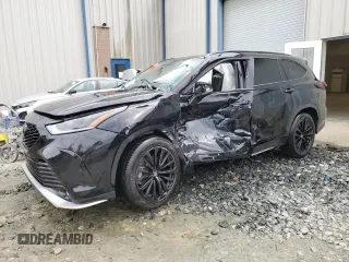 2024 Toyota Highlander LE z VIN 5TDKDRAH5RS536524, wystawiony jako Copart lot #58688105 z przebiegiem Nie podano mil oraz Czysty tytuł • Clean title. Historia ofert i sprzedaży dostępna na DreamBid. Obrazek 1.