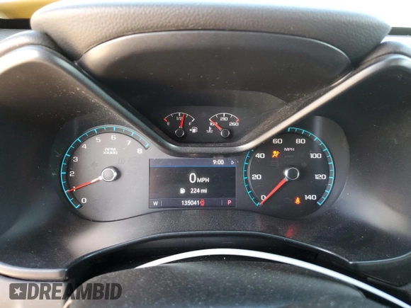 2019 Chevrolet Colorado 2WD LT with VIN 1GCGSCEN9K1204176, listed as a Copart auction lot 52184385 with 135,041 mi miles and Salvage Title. Bid and sale history available at DreamBid. Image 9.