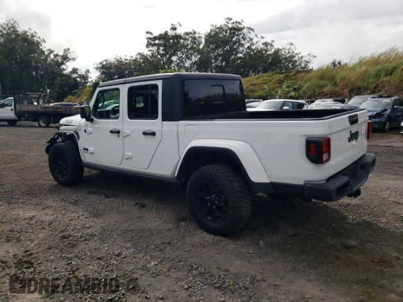 2021 Jeep Gladiator Sport S with VIN 1C6HJTAG9ML617423, listed as a Copart auction lot 56595205 with 13,250 mi miles and Salvage title. Bid and sale history available at DreamBid. Image 2.