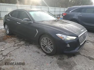 2021 Genesis G70 2.0T with VIN KMTG64LA0MU075600, listed as a Copart auction lot 86821304 with 60,067 mi miles and Salvage Title. Bid and sale history available at carsss.com. Image 4.