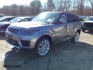 2020 Land Rover Range Rover Sport HSE with VIN SALWR2SU0LA707683, listed as a IAAI auction lot 41398241 with 81,210 mi miles. Bid and sale history available at carsss.com. Image 21.
