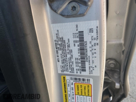 2016 Ford Fusion SE with VIN 3FA6P0H76GR197635, listed as a Copart auction lot 53881515 with 141,380 mi miles and Salvage Title. Bid and sale history available at carsss.com. Image 12.