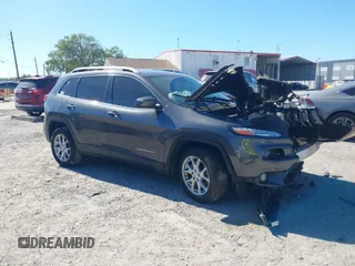 2017 Jeep Cherokee Latitude with VIN 1C4PJLCB9HW585390, listed as a IAAI auction lot 41838566 with Not Provided miles and . Bid and sale history available at carsss.com. Image 1.