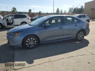 2022 Toyota Corolla Hybrid LE with VIN JTDEAMDE8N3013391, listed as a Copart auction lot 48029675 with 46,993 mi miles and Clean Title. Bid and sale history available at carsss.com. Image 1.