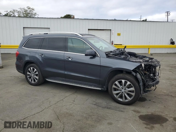 2014 Mercedes-Benz GL 450 with VIN 4JGDF7CE2EA306095, listed as a Copart auction lot 53531685 with 79,586 mi miles and Salvage title. Bid and sale history available at DreamBid. Image 4.