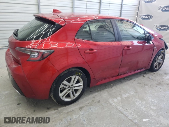 2022 Toyota Corolla Hatchback SE with VIN JTND4MBE3N3165919, listed as a Copart auction lot 74857234 with 72,048 mi miles and Clean Title. Bid and sale history available at carsss.com. Image 3.