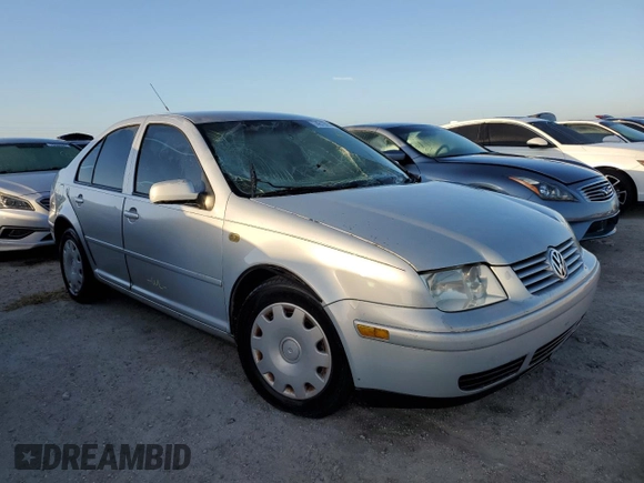 1999 Volkswagen Jetta GLS with VIN 3VWSA29M0XM044902, listed as a Copart auction lot 74619954 with 273,284 mi miles and Salvage title. Bid and sale history available at DreamBid. Image 4.