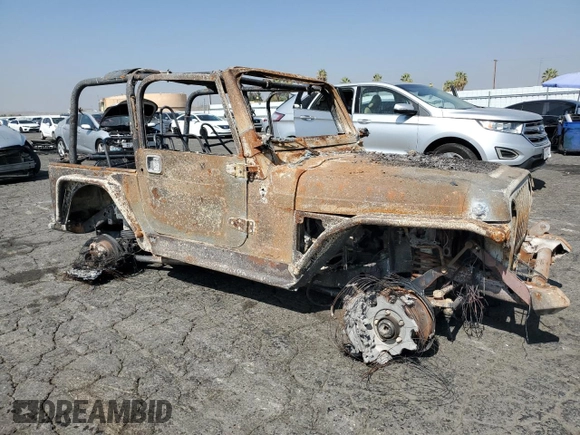 1999 Jeep Wrangler Sahara with VIN 1J4FY49SXXP473446, listed as a Copart auction lot 71836154 with 0 mi miles and Non Repairable. Bid and sale history available at carsss.com. Image 4.